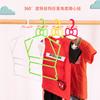 Tienda de Alta Gama Percha Infantil Gancho de Plástico Ropa Integrada Ropa de Bebé Colgante Conjunto de Bebé de una Pieza para Niños