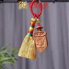 Espada de Madeira de Jujuba Marca Raio com Pingente de Celular Vassoura Yiming Xianyuan Pingente de Carro de Madeira Pingente de Chaveiro