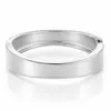Pulseras Populares Transfronterizas Europeas y Americanas Ins Normcore Pulseras con Patrón de Onda Asimétrico Pulseras Metálicas Brillantes Joyería para Mujer
