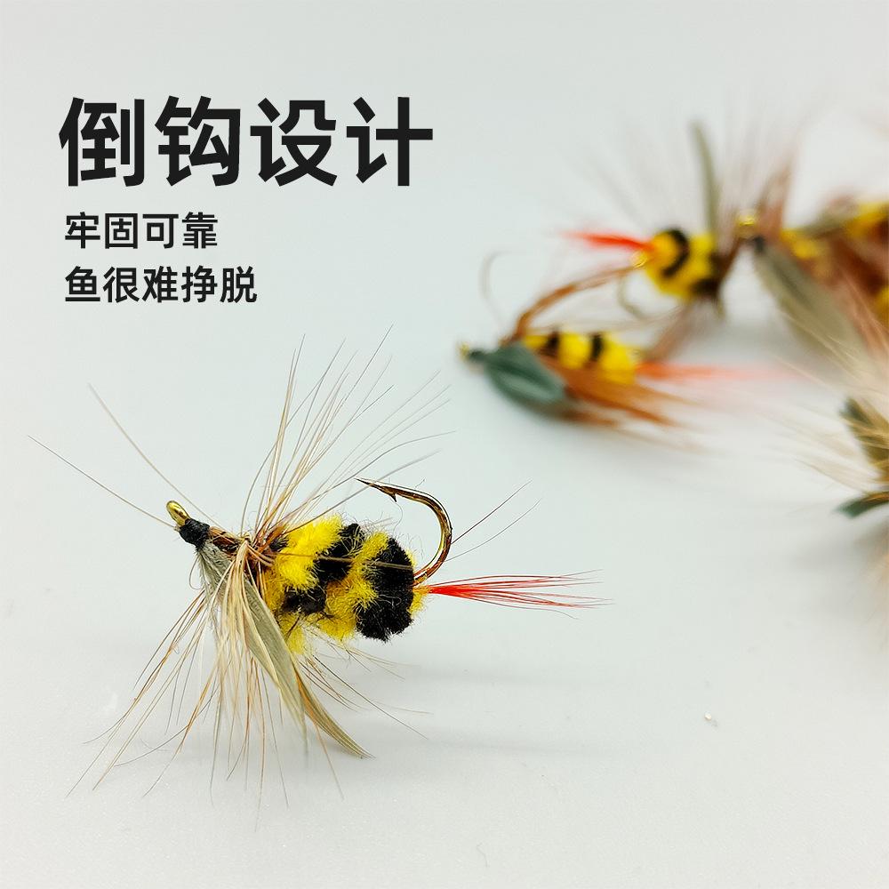 红尾蜜蜂飞蝇钩04