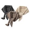 Originario de la Fuente, Bufanda 100% Cachemira Pura Otoño e Invierno, Pañuelo de Cuello Tejido Súper Grado A para Mujer, Chal Triangular Versátil