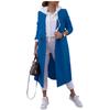 Em Estoque Novo Casaco Cardigan Longo de Lã Feminino Outono/Inverno 2024 para Vendas Transfronteiriças no Aliexpress e Amazon