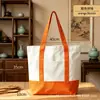 Bolsa de lona patchwork personalizada, bolsa de aseo transfronteriza, bolsa pequeña de lona natural estampada, bolsa cosmética creativa ecológica