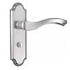 Cerradura de puerta de inodoro sin llave, manija de cerradura de baño, cerradura de inodoro doméstica, manija de lengüeta de baño universal