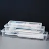 Bainabang Caja de Almacenamiento Portátil para Cepillo de Dientes Caja de Almacenamiento Visual Transparente para Viaje Pasta de Dientes Peine