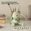 Porta-Canetas Criativo Caixa de Armazenamento para Mesa de Escritório/Estudante Ornamento Urso Violento Dia do Professor Aniversário Presente Suporte Papelaria