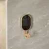 Conjunto de ganchos leves de luxo para casa, ganchos adesivos resistentes sem perfuração, porta de parede, roupas penduradas, banheiro, ganchos adesivos sem costura