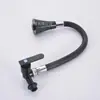 Grifo Frío Único Horizontal Negro Universal de Comercio Exterior Grifo de Cocina Empotrado en Pared Grifo Multifunción Montado en Pared