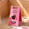 Ninho de feltro para gato de inverno com arranhador, vila integrada para gatos, casa de gato morna semi-fechada, ninho de dormir para gatos com túnel