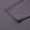 Camiseta de manga larga para hombre, color liso, corte holgado, para primavera y otoño, estilo americano casual, cuello redondo, top versátil de moda callejera INS