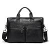 Suministro de fábrica bolso de hombro para hombre transfronterizo europeo y americano de cuero para hombre bolso bandolera de cuero de capa superior maletín para hombre