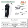 Batidora de huevos eléctrica transfronteriza para el hogar, de mano, para clara de huevo, crema, batidora automática, batidora pequeña para masa de repostería