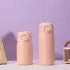 Termo Sencillo para Estudiantes Taza Creativa de Dibujos Animados de Acero Inoxidable Taza de Agua Portátil para Exteriores Linda Alta Apariencia Taza de Agua de Bolsillo