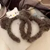 Faixa de Cabeça de Gato de Pelúcia Cheia de Vitalidade e Fofa para Mulheres, Novo Estilo Outono e Inverno, Para Lavar o Rosto, Maquiagem, Máscara Facial, Acessório de Cabelo Cartoon