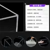 Procesamiento Personalizado de Cajas Acrílicas, Cajas de Exhibición Transparentes, Cubiertas Rectangulares a Prueba de Polvo con Tapa Abatible, Cajas de Regalo con Tapas