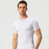 Ropa Deportiva de Entrenamiento Fitness Ajustada para Hombre Ropa Deportiva de Manga Corta para Correr Amazon Elástica de Secado Rápido Camiseta Top de Manga Corta