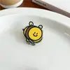Clipe de PP de Animal Desenho Animado Acrílico Pingente para Saco de Pão Plano Clipe de PP Fofo Presente Pingente para Mochila Escolar