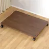 Suporte para Gabinete de Computador com Rodas, Base Tray Móvel para Gabinete de Mesa, Rack de Armazenamento para Home Office