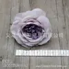 DIY Adorno de Cabeça para Noiva Floresta Simulação Beleza de Fada Grande Flor Rosa Chapéu de Palha Topper Chapéu Flor Decorativa