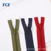 Zíperes de Nylon Fechados #3 em Estoque para Calças, Almofadas, Têxteis Domésticos, Brinquedos de Pelúcia, Necessaires, Zíperes Lisos com Travamento Automático para Roupas