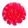 Flor de Cinta Clavel Tela Flores Plegadas Hechas a Mano DIY Pasadores para el Cabello de Niños Diademas Ropa Zapatos y Sombreros Accesorios de Flores