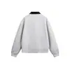 Nueva Camisa Polo Sudadera de Patchwork de Manga Larga para Hombre Otoño 2026, Top Casual Holgado de Alta Gama para Adolescentes