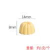 Pudim de Gelatina Realista em Miniatura Resina Acessórios de Sobremesa 3D Enfeites em Miniatura Materiais para Artesanato DIY Atacado