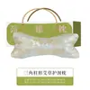 Almohada de Compresa Caliente de Trigo Sarraceno para Protección del Cuello y Ayuda para Dormir, Almohada Integrada Eléctrica Calefactora para el Hogar, Almohada Integrada de Cáscara de Trigo Sarraceno, Almohada Triangular