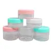 Embalagem de Cosméticos Frascos Pequenos Papel de Máscara Comprimida Frasco Bolha 20g Creme Facial Amostra de Produto para Skincare de Viagem Frasco Vazio