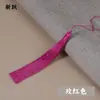Al por mayor 13cm Seda de Hielo Borla Cerrada Estilo Chino Colgante de Abanico Marcador de Libros Colgante para Ropa Accesorios de Pinchos Borla Decorativa