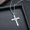 Collar Cruzado Transfronterizo para Hombre, Moderno, a la Moda, Retro, Versátil, de Alta Gama, Lujo Ligero, Sencillo, Joyería con Diseño Personalizado