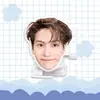 Jackson Wang Caminando Robot de Viento Acrílico Adorno Mercancía de Celebridad Imágenes Periféricas