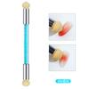 Bolígrafo de Esponja para Estampado de Nail Art con Pedrería, Bolígrafo Degradado, Mini Herramienta, Bolígrafo de Silicona, Nail Art con Glitter