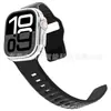Adecuado para Apple Watch S11, correa de silicona con hebilla inversa en ángulo, pulsera angular transfronteriza para Apple Watch Ultra 3