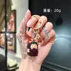 Celebridad de Internet Creativa Longbao Llavero Lindo Adornos Lindos Muñeca Corazón de Niña Colgante para Bolso Llavero Pequeño Regalo