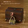 Caja de Almacenamiento de Madera Retro con Cerradura Almacenamiento de Joyería Caja Pequeña de Madera Accesorios para Sala de Escape Adornos de Escritorio
