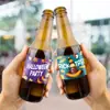 Pegatinas para Botella de Agua de Nueva Decoración de Halloween Europea y Americana, Etiquetas Adhesivas para Decoración de Copas de Vino y Botellas de Bebida del Festival de Fantasmas de Terror