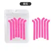Almofadas de Silicone para Permanente de Cílios Atacado em Estoque, Ferramentas Auxiliares Coloridas para Permanente de Cílios, Almofadas de Tira de Silicone