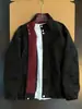 Chaqueta de cuero retro americana de bloques de color, chaqueta corta de moda para hombre de otoño con teñido anudado y cuello alto, estilo cleanfit