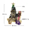 Nuevos Broches de Serie Navideña: Campanitas de Muñeco de Nieve Lindas, Decoraciones de Ropa de Moda, Broches para Fiesta de Navidad