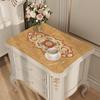 Mantel de Mesa con Forma Especial de Estilo Europeo Mesa de Noche Mesa Mesa Mantel Cubierta de Tela para Lavadora Doméstica Cubierta de Tela Toalla Mesa de Centro Mantel