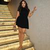 Comercio Exterior Aliexpress 2025 Primavera Nueva Ropa para Mujer Estilo Europeo y Americano Sencillo Decorativo en Capas Cubre Cintura Cadera Vestido para Mujer