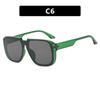 Gafas de sol cuadradas unidas 2024 nuevas modernas retro gafas de sol ins toma callejera gafas de sol personalizadas de alta gama