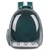 Transportadora Transparente de Doble Hombro para Gatos Caja de Viaje Panorámica para Mascotas Espacio Amplio Transpirable Espacio Portátil Cápsula Espacial Transportadora de Viaje para Gatos y Perros