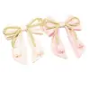 Super Fada Primavera e Verão Atmosfera Beleza Flor Grampo de Cabelo Doce Tulipa Presilha Lateral Grampo Fusang Grampo para Franja Flor Acessórios de Cabelo
