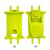 Nuevo soporte para teléfono de bicicleta, soporte de silicona anticaída para motocicleta y vehículo eléctrico, soporte fijo para ciclismo de 360 grados