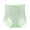 Ropa Interior Moldeadora Triangular de Seda de Morera Antibacteriana Cómoda de Cintura Alta sin Costuras Control de Abdomen Posparto