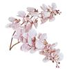 9 grandes flores artificiais Phalaenopsis estilo europeu flor falsa para casa ramo único Phalaenopsis flor de seda buquê macio atacado e varejo