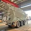 Exportación de Camión Mezclador de Concreto de 10 Metros Cúbicos 12 Metros Cúbicos Semirremolque Camión Mezclador de Cemento Tanque de Transporte para Mezcla de Concreto