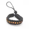 Pulsera de Supervivencia para Exteriores Cámara en la Muñeca Cuerda Trenzada de Paracord Colgante Pulsera Trenzada Universal de Paracord para la Muñeca